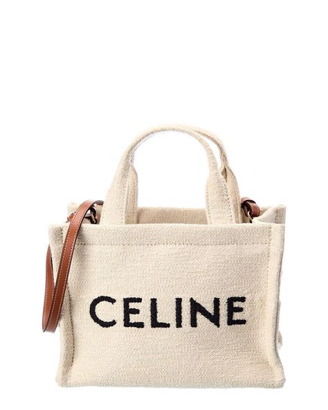 celine cabas tote canvas|celine small cabas thais.